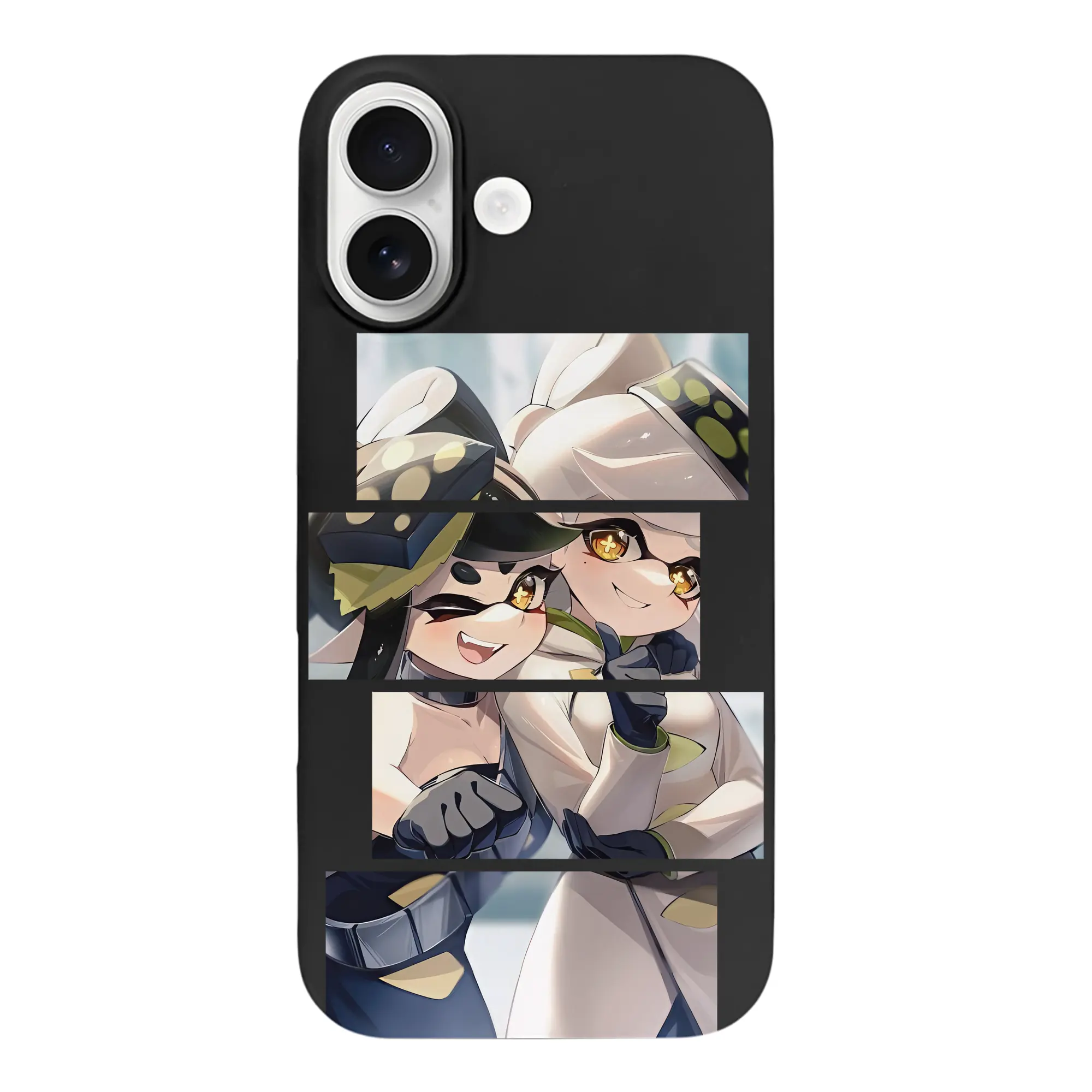 スプラトゥーン グッズ,シオカラーズ - iPhone 17 シリーズ シリコンケース 薄型 耐衝撃 指紋防止 ソフトタッチカバー 精密フィット 傷防止 保護ケース iPhone 17/17 Air/17 Pro/17 Pro Max 対応